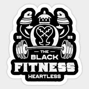 Large Body Heartless Gym Sticker